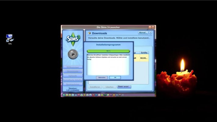 Sims 3 - Store-Content Fehlermeldung.jpg